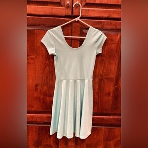Mint green girls size small dress